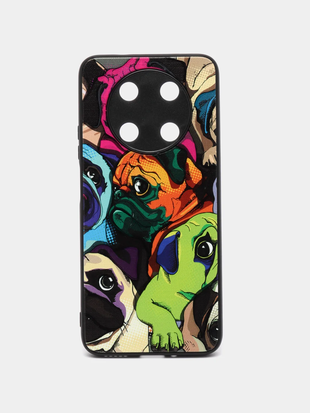 Салатовый чехол с рисунком на Huawei Nova Y90