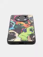 Салатовый чехол с рисунком на Huawei Nova Y90