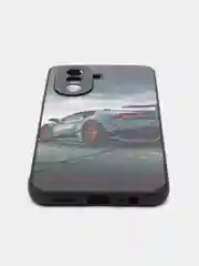 Хром чехол с рисунком на Huawei Nova Y70 (Хуавей Нова У70)