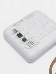 Внешний аккумулятор Power Bank 10000, 20000 mAh / Powerbank повербанк с проводами