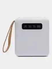 Внешний аккумулятор Power Bank 10000, 20000 mAh / Powerbank повербанк с проводами