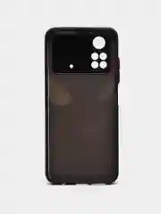 Черный чехол с ярким рисунком/принтом на Xiaomi Poco M4 Pro 4G 6,43" (Сяоми Поко М4 Про 4G 6.43")