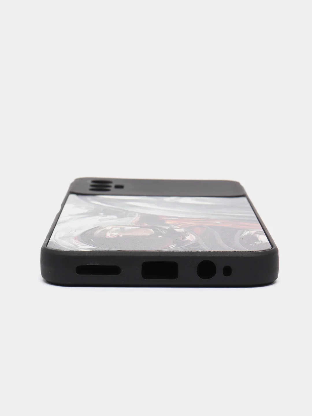 Бордовый чехол с рисунком на Tecno Spark 8P (Текно Спарк 8П)