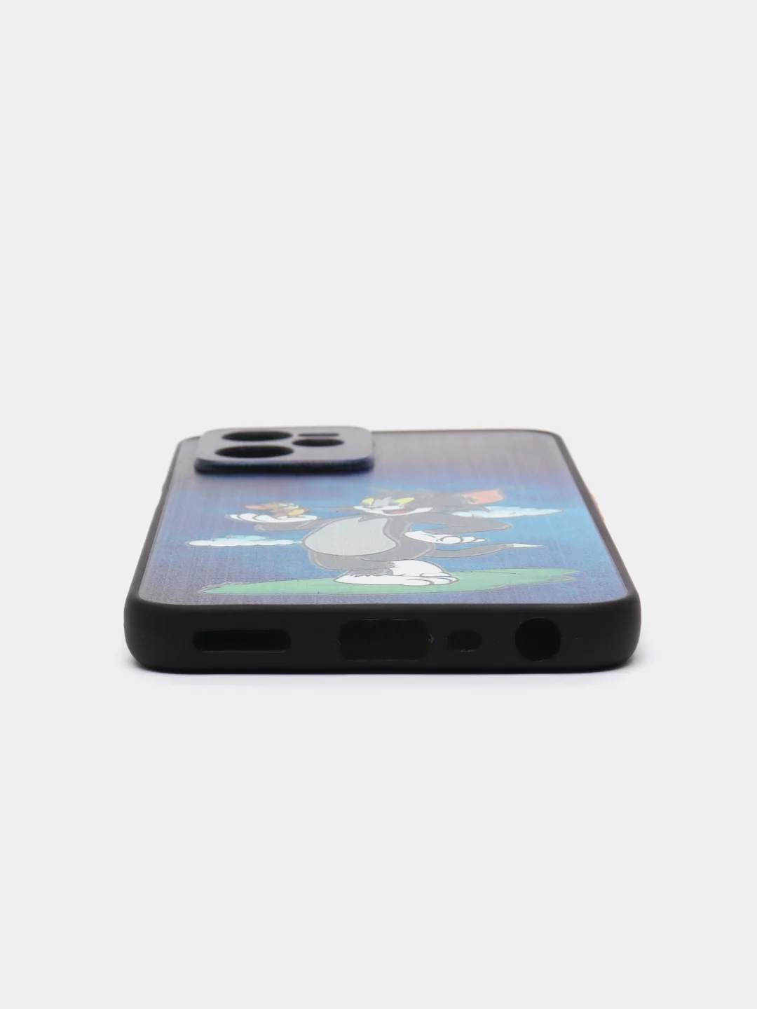 Синий чехол с рисунком на Realme C35 (Реалми С35)