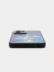 Синий чехол с рисунком на Realme C35 (Реалми С35)