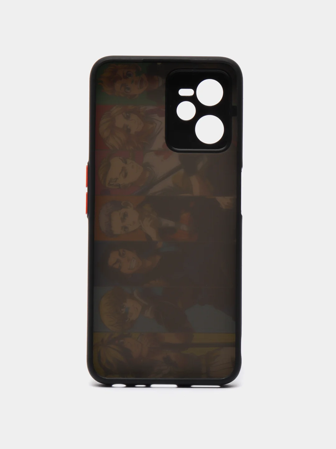 Лимонный чехол с рисунком на Realme C35 (Реалми С35)