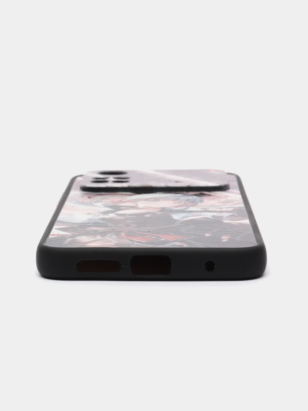 Алый чехол с ярким рисунком/принтом на Xiaomi Poco M4 Pro 4G 6,43" (Сяоми Поко М4 Про 4G 6.43")
