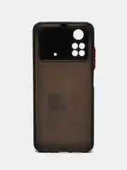 Желтый чехол с ярким рисунком/принтом на Xiaomi Poco M4 Pro 4G 6,43" (Сяоми Поко М4 Про 4G 6.43")
