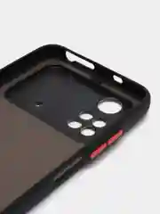 Желтый чехол с ярким рисунком/принтом на Xiaomi Poco M4 Pro 4G 6,43" (Сяоми Поко М4 Про 4G 6.43")