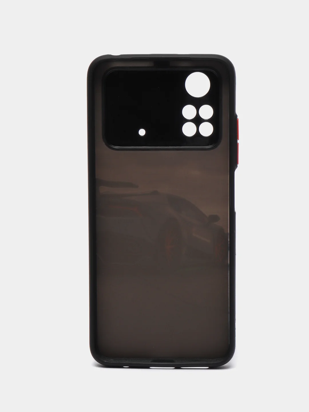 Хром чехол с ярким рисунком/принтом на Xiaomi Poco M4 Pro 4G 6,43" (Сяоми Поко М4 Про 4G 6.43")