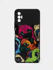 Салатовый чехол с рисунком на Tecno Spark 8P (Текно Спарк 8П)