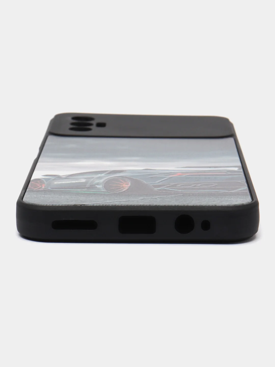 Хром чехол с рисунком на Tecno Spark 8P (Текно Спарк 8П)