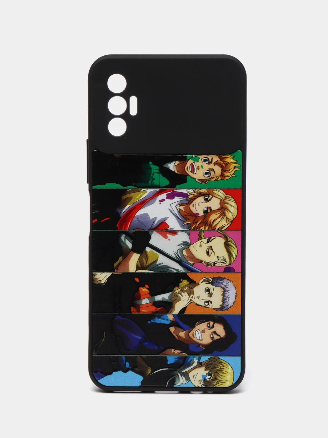 Лимонный чехол с рисунком на Tecno Spark 8P (Текно Спарк 8П)
