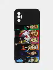 Лимонный чехол с рисунком на Tecno Spark 8P (Текно Спарк 8П)