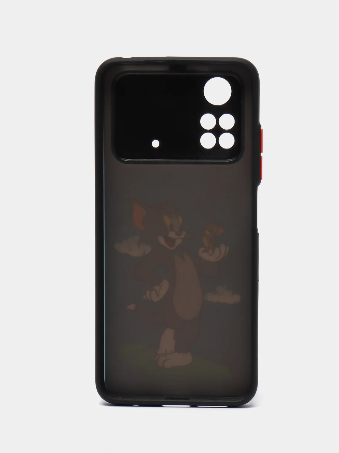 Синий чехол с ярким рисунком/принтом на Xiaomi Poco M4 Pro 4G 6,43" (Сяоми Поко М4 Про 4G 6.43")