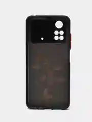 Синий чехол с ярким рисунком/принтом на Xiaomi Poco M4 Pro 4G 6,43" (Сяоми Поко М4 Про 4G 6.43")