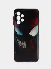 Черный чехол с рисунком на Samsung Galaxy A23 (Самсунг Галакси А23)