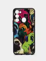Салатовый чехол с рисунком на Tecno Spark 8C и Tecno Go 2022 (Текно Спарк 8С и Текно Го 2022)