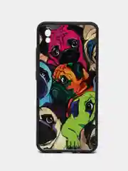 Салатовый чехол с рисунком на Xiaomi Redmi 9A (Сяоми Редми 9А)