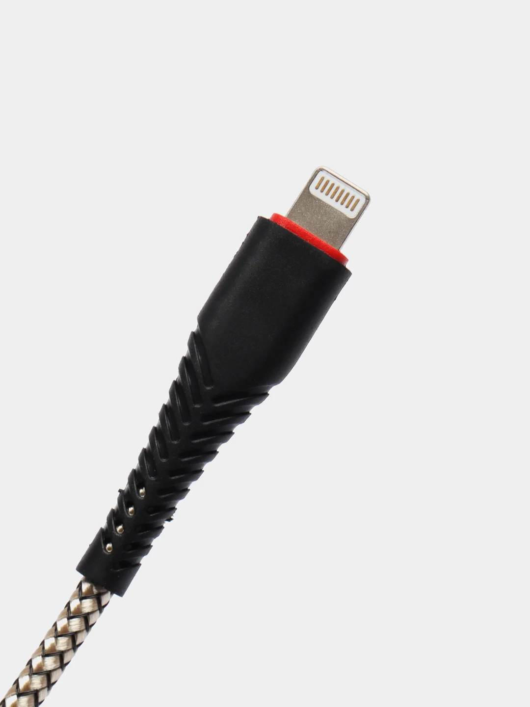 Черный зарядный кабель Borofone BX25 Type-C, Micro USB, Lightning, 2.4A