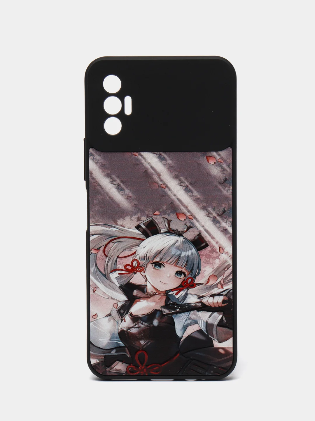 Бежевый меланж чехол с рисунком на Tecno Spark 8P (Текно Спарк 8П)