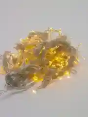 Желтый гирлянда штора занавес / новогодняя