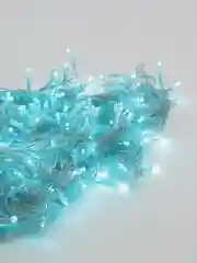 Белый гирлянда штора занавес / новогодняя