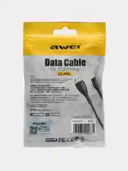 Кабель зарядный AWEI CL-115, Micro-USB, Type-C, Lightning