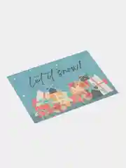 Мятный новогодние почтовые открытки с Новым годом с конвертом/открытки на Новый год с пожеланиями