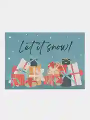 Мятный новогодние почтовые открытки с Новым годом с конвертом/открытки на Новый год с пожеланиями