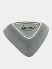 Розетка для соуса Ivlev Chef "Органика", 10 x 8 х 4 см, фарфор, серый