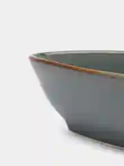 Розетка для соуса Ivlev Chef "Органика", 10 x 8 х 4 см, фарфор, серый