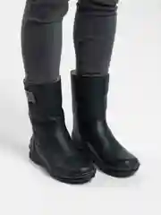 Черный полусапожки женские Rieker