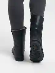 Черный полусапожки женские Rieker