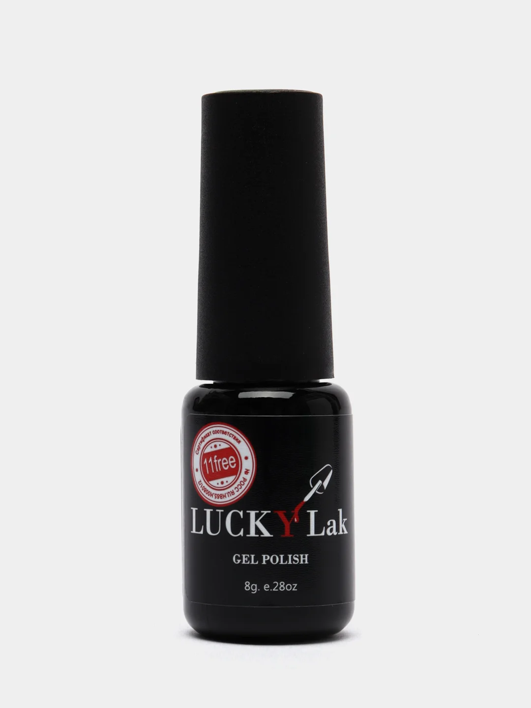 Фиолетовый гель лак Luckylak Kapsula 26 8g, сиреневый фиолетовый для маникюра и педикюра