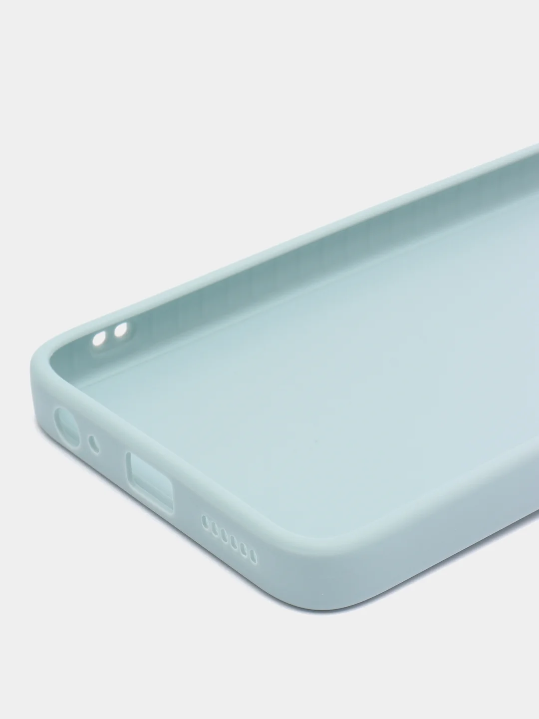 Серый металлик чехол на TECNO POP 5 LTE, силиконовый, цветной, матовый