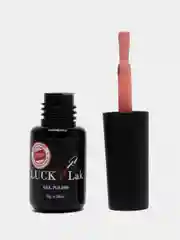 Кораллово-розовый гель лак для ногтей Luckylak Coler 10, 8 г, нюдовый, персиковый для маникюра и педикюра
