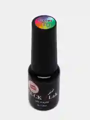 Кораллово-розовый гель лак для ногтей Luckylak Coler 10, 8 г, нюдовый, персиковый для маникюра и педикюра