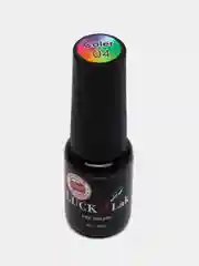 Тёмно-бирюзовый гель лак для маникюра и педикюра Luckylak Coler 04, 8g темный зеленый бирюзовый