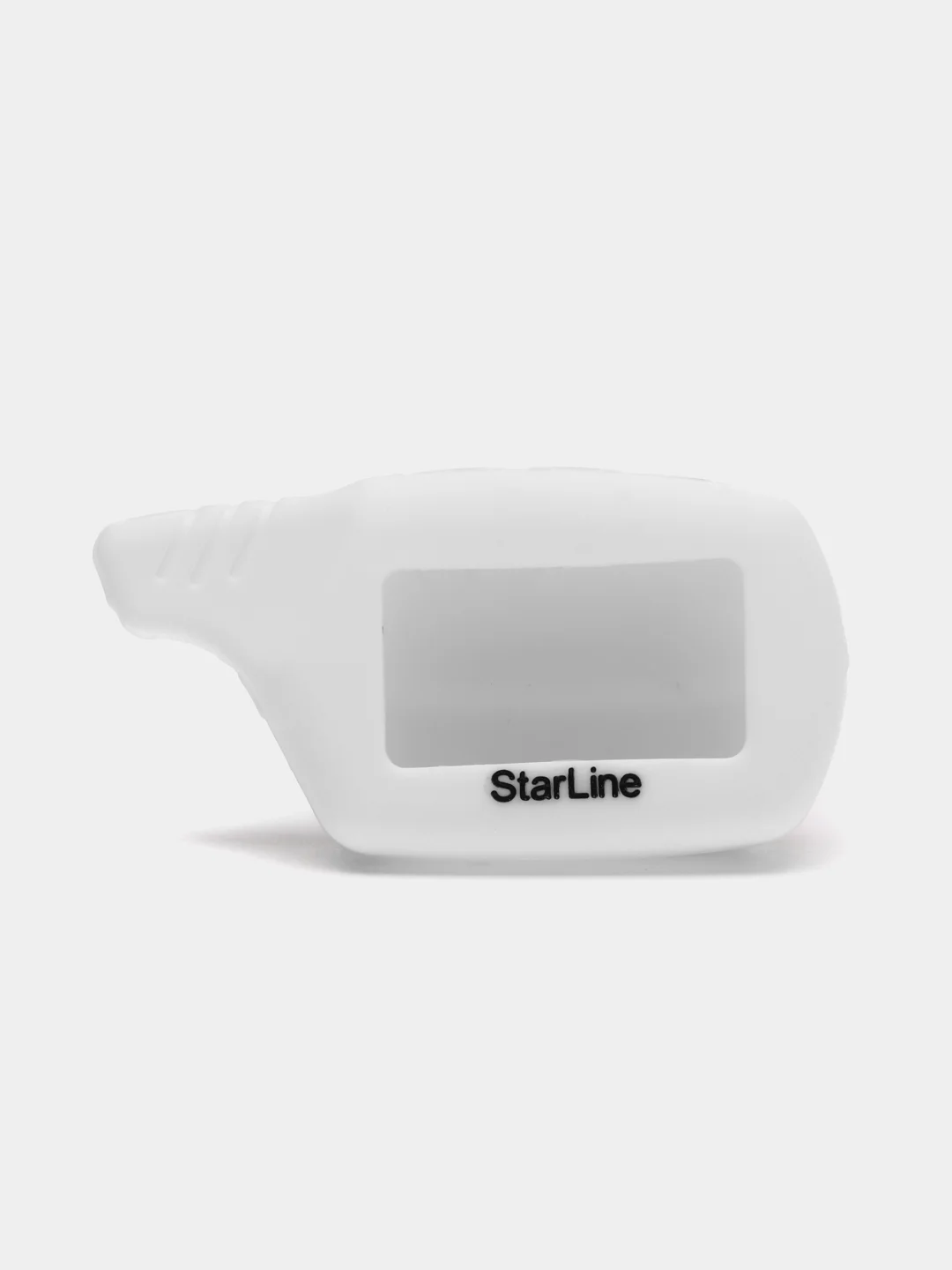 Белый чехол брелка сигнализации от Starline B9, B6, A91, А61 силиконовый, для корпуса ключа
