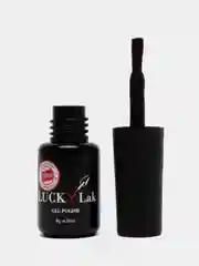 Тёмно-коричневый гель лак для ногтей Luckylak Coler 01 8g, коричневый для маникюра и педикюра
