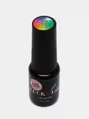 Аметистовый гель лак для ногтей Luckylak Coler 15 8g, фиолетовый для маникюра и педикюра