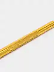 Желтый канцелярский нож, скальпель для творчества с перовым сменным лезвием
