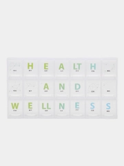 Таблетница "Health", 21 секция, 21,5 х 12 см