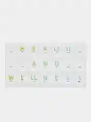 Таблетница "Health", 21 секция, 21,5 х 12 см