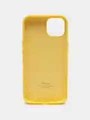 Лимонный чехол Silicone Case для iPhone 13 с закрытым низом