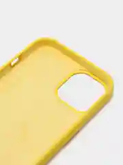 Лимонный чехол Silicone Case для iPhone 13 с закрытым низом