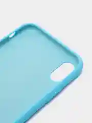 Ледяной чехол Silicone Case для iPhone XR, с открытым низом