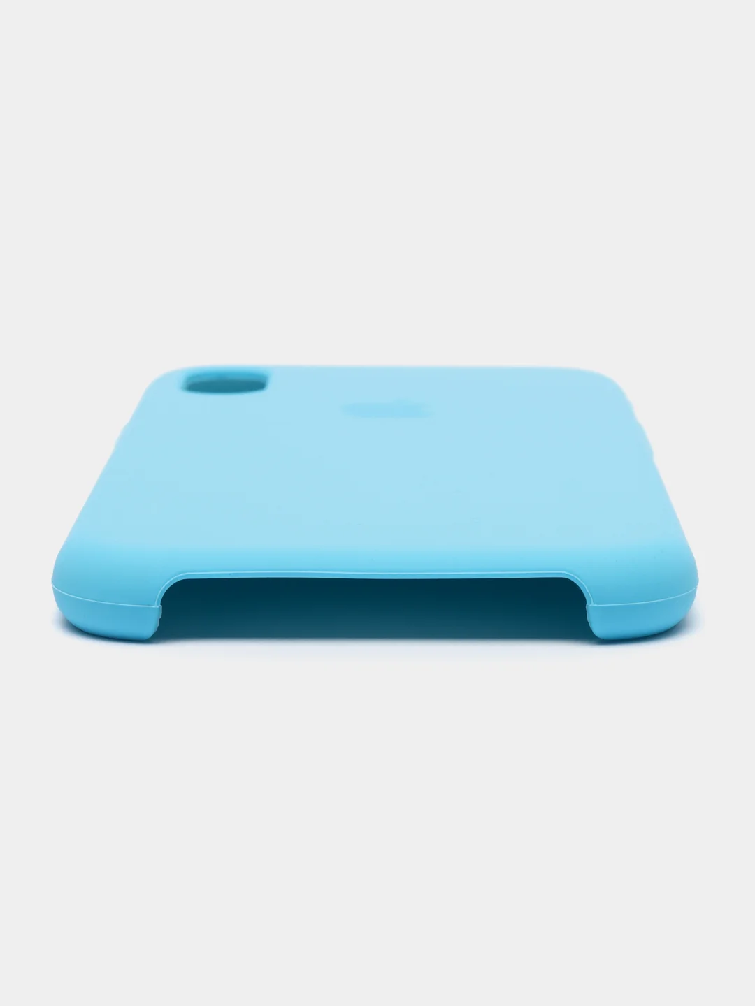 Ледяной чехол Silicone Case для iPhone XR, с открытым низом
