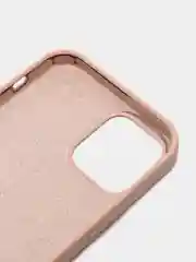 Бежевый чехол Silicone Case для iPhone 12 / iPhone 12 Pro, закрытый низ